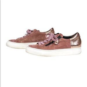Paul Green Pink Suede Sneaker